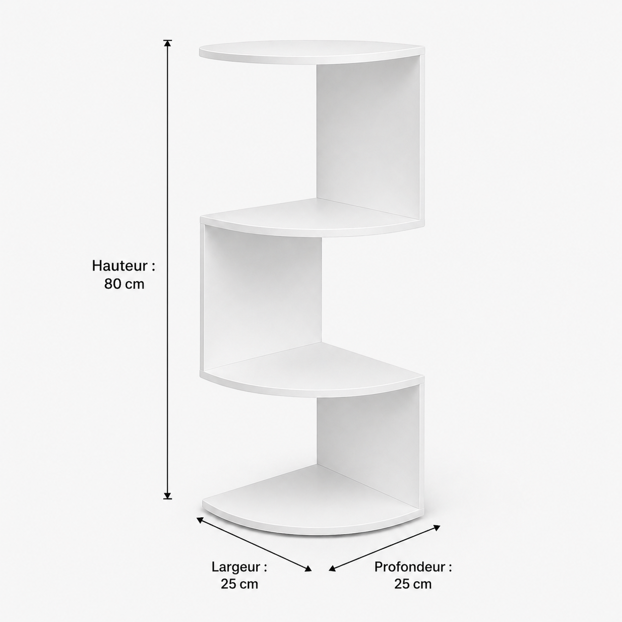 Etagère d`angle