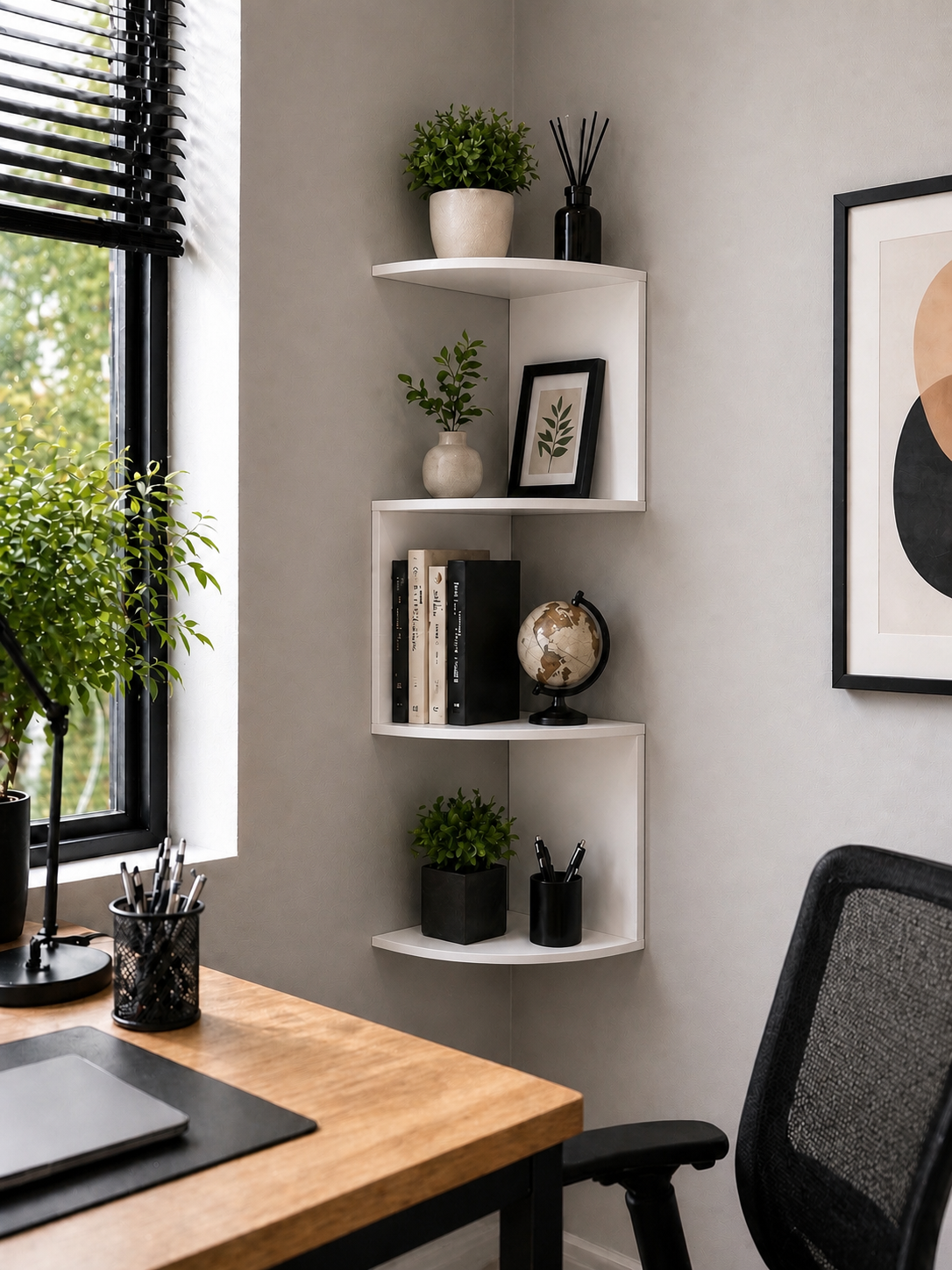 Etagère d`angle