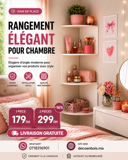 Etagère d`angle