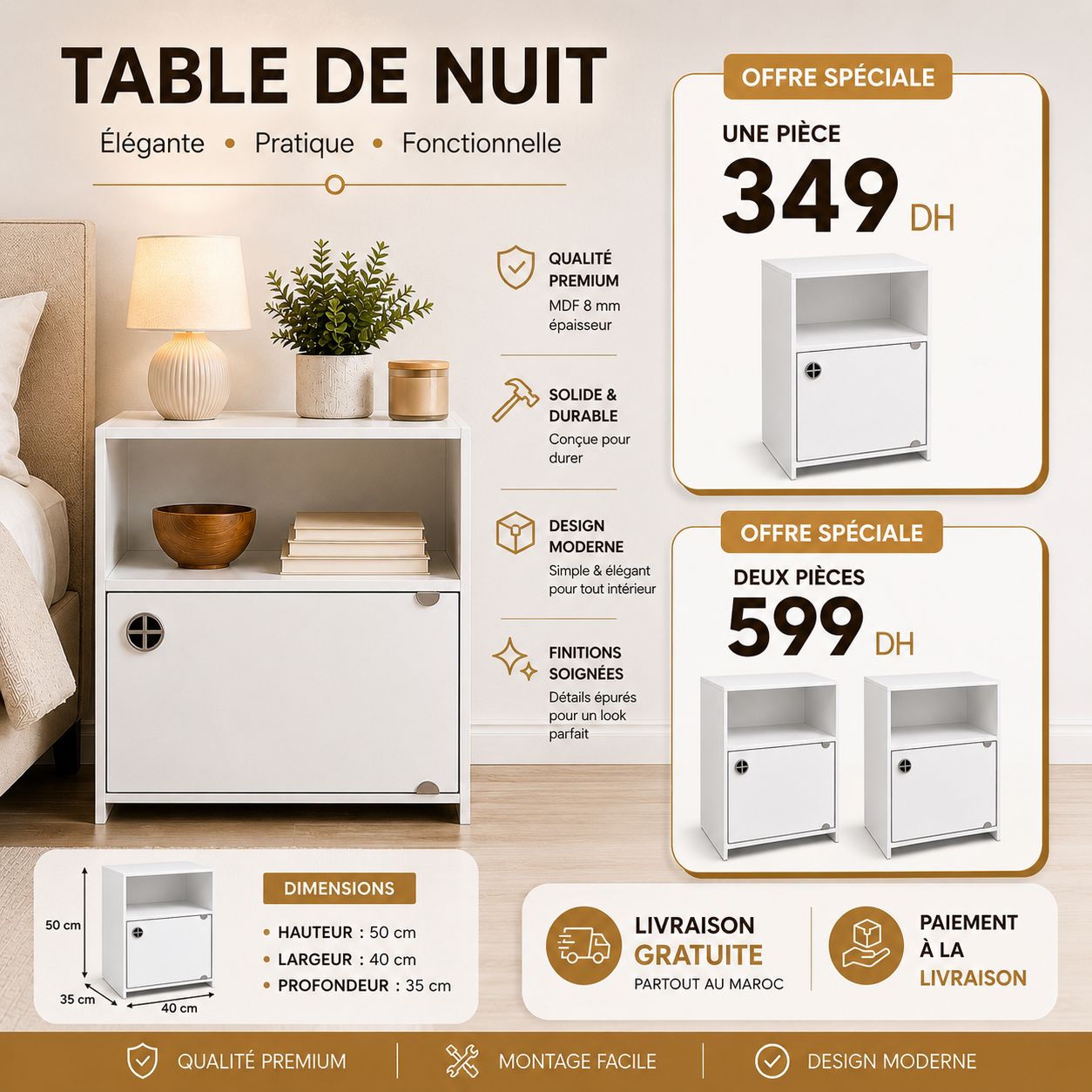 Table de nuit